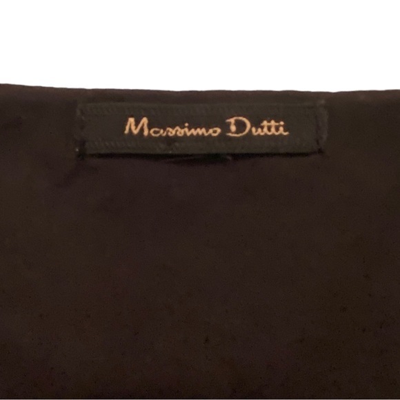 Massimo Dutti Black Floral Embroidered 3/4 Sleeve Top Size‎ Medium - Picture 7 of 7